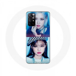 &Uuml;mbris Xiaomi Redmi Note 11s 5G Blackpink K-popi grupi Girls jaoks, Jennie ja Ros&eacute; Lovesick t&uuml;drukud postitavad albumi