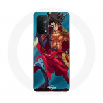 &Uuml;mbris Oppo A74 5G Luffy Gear 5 One Piece Anime jaoks