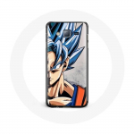 &Uuml;mbris Samsung Galaxy Grand Prime Anime Dragon Ball Goku Blue Hair jaoks