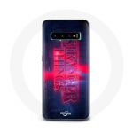 &Uuml;mbris Samsung Galaxy S10 Plus Stranger Thingsi logoga l&auml;bipaistev 4. hooaja treiler 2022