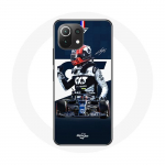 &Uuml;mbris Xiaomi Mi 11 Lite Formula 1 Max Verstappen F1 Racing Driver Blue jaoks