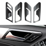 VW Golf 6 MK6 2008-2013 autole ABS s&uuml;sinikkiust stiilis siseuksed k&auml;epideme t&otilde;mmatav uks kaussi raami katte trimmi sisetarvikud LHD