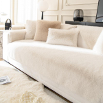 Mink Velvet Light Luxury Cream Style Diivanipadi Talvine Paks Plush Uus Talve Diivani Katteriie 70*90cm