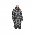 Nike Sportswear Kamuflaažiga keskmise pikkusega kapuutsiga tuulejope Meeste &Uuml;ler&otilde;ivad Tumehall CK2537-084 L