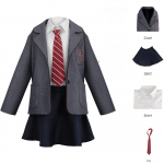 Matilda Muusikaline Cosplay kost&uuml;&uuml;m Lastele T&uuml;drukutele Matilda Koolivormi t&auml;is&uuml;likonnad Briti stiilis Jk kleidikomplektid Halloweeni rollim&auml;ngukost&uuml;&uuml;mid naistele XL