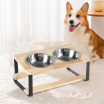 Kaasaskantavad t&otilde;stetud s&ouml;&ouml;tmisn&otilde;ud kassikausid toidu- ja veekallutatud lemmiklooma jaoks Stainless steel bowl