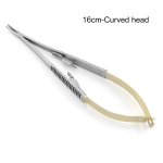 14cm/16cm Castroviejo n&otilde;elahoidja hambaravi ortodontiliste implantaatide hamban&otilde;elahoidjad Hambaarstivarustus 16cm curved head