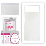 apgo Protective Skin Sticker for the back compatible with Xiaomi Mix Fold 2, Wrap Film, Foil, Vinyl - Pattern Matte Transparent