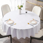 &Uuml;hev&auml;rviline &uuml;mmargune PVC laudlina veekindel &otilde;likindel kuumakindel ja pesuvaba moodne ja minimalistlik laudlina Circular diameter 160cm