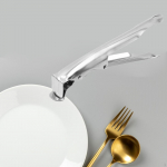 Pot Pan Gripper Clip Cooking Helper Stable Easy to Use Sturdy Bowl Dish Stainless Steel for