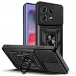 L&uuml;kandobjektiiviga kaamera kaitse&uuml;mbris Moto Edge 50 Pro Edge 40 Neo 40 X40 Edge 2023 Edge 30 Ultra Neo 20 Lite Fusion h&uuml;briidse magnetr&otilde;nga hoidiku kate Moto Edge 50 Pro must