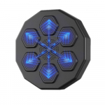 Nutikas Bluetooth-muusika poksimasin Seinale kinnitatav poksim&auml;ng Intelligentne poksim&auml;rki l&ouml;&ouml;mine poksitrenaž&ouml;&ouml;ri kott Black
