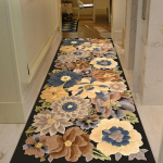 Luksuslikud koridori pikad vaibad jooksjale Esik Sinine kuldne žakaarmatt elutuba hotelli trepimatt libisemiskindel koduk&ouml;&ouml;gi vaip 60x300cm 23.6x118in