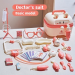 0&ndash;3-aastased lapsed m&auml;ngivad kodu simulatsiooniga meditsiiniline kaasaskantav m&auml;nguasjakast Armsad armsad l&otilde;busad modelleerivad &otilde;ppem&auml;nguasjad