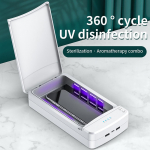 Mobiiltelefonide UV desinfitseerimine Desinfitseerimiskarbid Ehted Hambaharjad valge