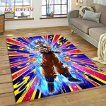 Anime 3D D-Dragon-Ball Jaapani multifilmi vaibavaip elutoa magamistoa sisekujunduseks, libisemiskindel p&otilde;randamatt diivani uksemati jaoks 100cmx120cm