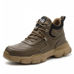 Meeste T&ouml;&ouml;ohutusjalatsid Purunemiskindlad Torkekindlad Terasest Varvastega Jalatsid H&auml;vimatud T&ouml;&ouml;tennised Kaitse Saapad 39 pruun