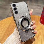 Luksuslik s&auml;deleva magnetilise hoidikuga telefoni&uuml;mbris Samsung Galaxy A15 A25 A35 A55 A05 A05S A54 A14 A24 A34 A04 kronsteini kate Galaxy A25 5G