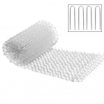 Anti-Cat Dog Net Spike Thorn Ilmastikukindel valge/must valge
