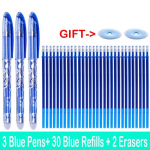 35 tk/komplekt Kawaii kustutatavad pliiatsid Armsad geelpliiatsid Kirjutamistarbed s&uuml;learvutitele Kontoritarbed Koolitarbed Pliiats Armsad pastakad Art must