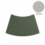 Ventilaatori-kujuline lauamatt Nahast lauamatt Veekindel ja &otilde;likindel P&otilde;letusvastane Metallist ventilaatori-kujuline matt &Uuml;mmarguse laua Isolatsioon S&ouml;&ouml;gilaua lauamatt 30*45cm