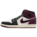 Air Jordan 1 Mid SE Bordeaux Naiste Tossud Cream Sail Active-Pink FQ7818-101 38.5 black