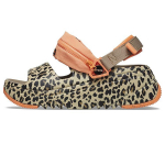 Crocs Hiker Xscape EVA Prinditud Kerged Libisemiskindlad Spordisandaalid Naiste Sandaalid Oranž Pruun 208611-2BY 37-38