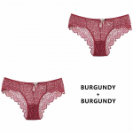 CINOON 2TK/komplekt Seksikad naiste alusp&uuml;ksid pitsist aluspesu madala v&ouml;&ouml;kohaga p&uuml;ksid &otilde;&otilde;nsad G string alusp&uuml;ksid, l&auml;bipaistev naiste pesu S