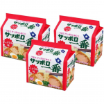 Sapporo Ichiban Instant Rameni sojakastme maitsega 5 pakk x 3 kotti