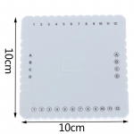 Kumihimo p&auml;rlimisn&ouml;&ouml;ri ketas/ketas punutud punutud plaat isetehtud k&auml;sitsi valmistatud