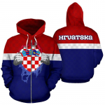 2024 Uus Horvaatia Hrvatska Heroe 3D tr&uuml;kitud lukuga kapuutsid Meeste &uuml;lisuured kampsunid Naiste spordipullover kapuutsiga Y2k riided 5XL