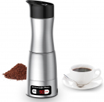 Kaasaskantav kohvimasin 12V/24V kompaktne espressomasin kontorisse koju s&otilde;itmiseks LED-ekraaniga Kiire soojendus, soojendus