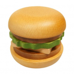 1 komplekt Hamburgeri aluste alusega Burgeri kujuga puidust kuuma poti alusn&otilde;u hoidja Kuumakindel joogitass aluste alusp&otilde;hjaga alusmatt Kodukaunistus A