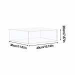 L&auml;bipaistev vitriin, t&ouml;&ouml;lauakarp, korraldajastand Tolmukindel kaitsevitriin, hoiukarp 40*30*20cm