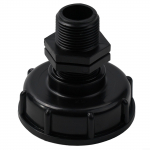 1-tolline kaane mahuti adapter v&auml;liskeere S60x6 kork 25mm