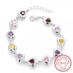 Magusad moe k&auml;ev&otilde;ru ehted uued naised 925 h&otilde;bedane s&uuml;da v&auml;rviline tsirkooniumoksiidist k&auml;ev&otilde;ru kihluspeole j&otilde;ulukink