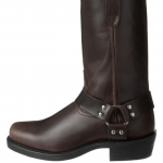 Meeste retrokauboi nahast saapad Briti stiilis pannal s&auml;&auml;re keskosa saapad kandilise varbaga ratsasaapad keskmise kontsaga poolsaapad &otilde;uesaapad 44