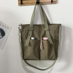 Naiste vabaaja &otilde;lakotid Oxford Harajuku paaride kott Suure mahutavusega Crossbody kandekott veekindel &otilde;pilastele m&otilde;eldud kott 33*10*35cm valge