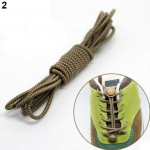 1 paar Unisex elastsed lukustatavad kingapaelad Jooksutreeneri s&ouml;rkimiskingad valge