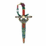 Uued rhinestone'i vintage m&otilde;&otilde;gakingad naistele ja meestele Unisex suured loomingulised n&ouml;&ouml;pn&otilde;elad, moe isikup&auml;rastatud ehted