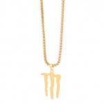 Maagiline K&uuml;&uuml;s Kaelakee Trendikas Meeste ja Naiste Hip Hop Metsik Titaanterasest Kaelakeede Kett Choker