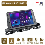 Android autoraadio KIA Cerato 4 2018-2021 jaoks Multimeediam&auml;ngija Peaseade Stereo GPS Navigatsioon BT WIFI 1+16GB 1+16GB