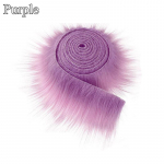 1.5M Kaunistus Mantli Kapuutsi M&uuml;tsi DIY Vaiba Kodu Kaunistused Kohevad R&otilde;ivamaterjalid Kunstkarusnahk lilla