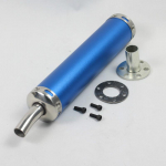 280 * 60 mm universaalne uus stiil must mootorrataste v&otilde;idus&otilde;idu v&auml;ljalaske summuti summuti toru t&auml;navat&otilde;ukeratta jaoks sinine