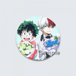 32/44/58mm Anime Minu kangelase Akadeemia m&auml;rk Midoriya Izuku/Bakugou Katsuki/Todoroki Shoto Multifilm Pross Pins Seljakott Riided Aksessuaarid Kingitus 32mm