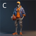 Halloweeni lahedad luukere kujukesed, 2024. aasta uus minikujuke pealuuvaigust, Halloweeni kodukontori skelett Laua nukuvaigust k&auml;sit&ouml;&ouml;