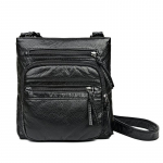 Vintage &otilde;lakott Naistele Pehmest PU-nahast Crossbody k&auml;ekott Fashion Messenger Multifuncion Small Square telefonikott 23*5*25cm valge