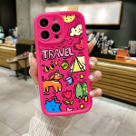 Telefoni&uuml;mbris iPhone'ile 16 13 11 Pro Max iPhone 11 13 16 Samsung S24 Ultra Samsung A54 Redmi note 12 11 Infinix Case iPhone 7&8 must