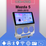 Android Carplay Auto Raadio Mazda 5 2005-2010 jaoks Multimeediam&auml;ngija Peaseade Stereo GPS Navigatsioon BT WIFI 2+32GB 1+16GB