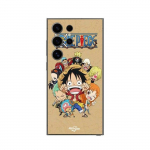 Coque - Samsung - Galaxy S24 Ultra - Manga anim&eacute; One Piece - Souple - Beige